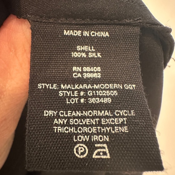 Theory Sleeveless Silk Top Black Women's Size Small - Picture 5 of 5